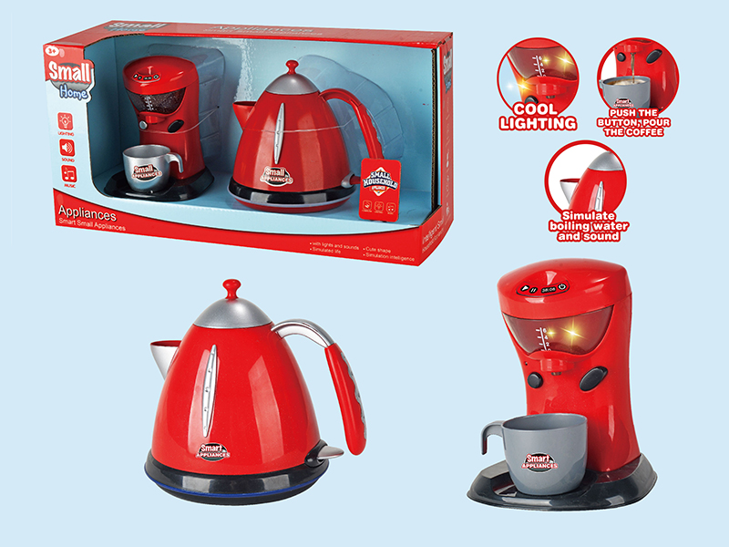 Large Kettle + Coffee Machine