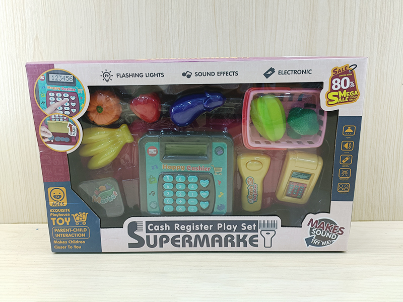 Cash Register Fruits Set