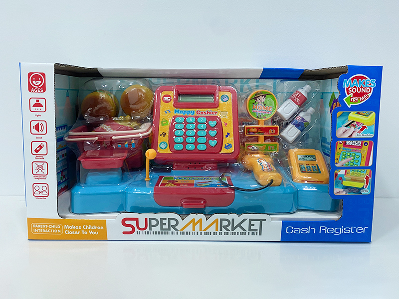 Cash Register Hamburger Set