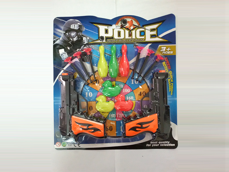 Six Bullets And Five Four Soft Bullets Gun Suit