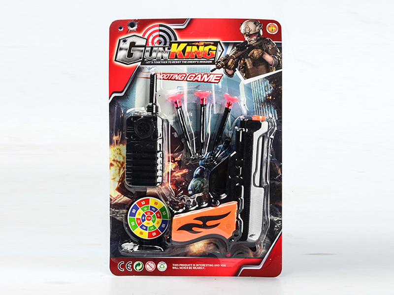 Three-Ball Revolver Soft Ammunition Gun Suit