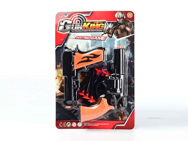 Three-Ball Revolver Soft Ammunition Gun Suit