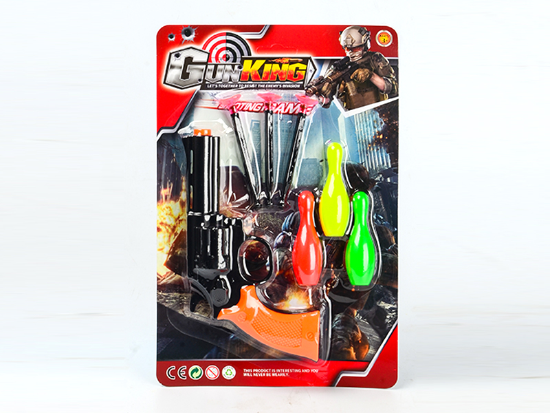 Three-Ball Revolver Soft Ammunition Gun Suit