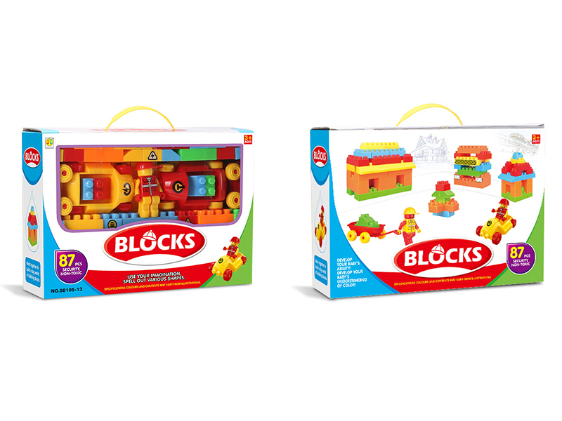 87pcs Building Blocks