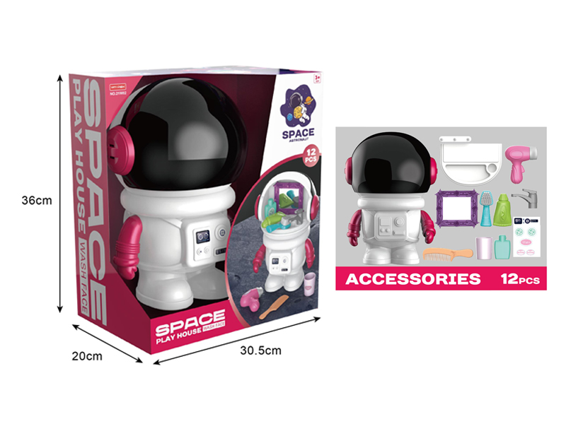 12Pcs Washing Astronauts