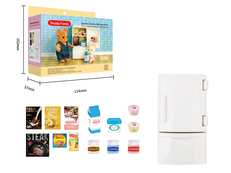 Refrigerator Miniature Scene