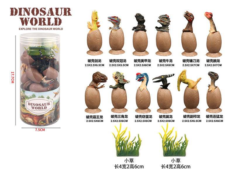 Dinosaur Egg Suit 14Pcs