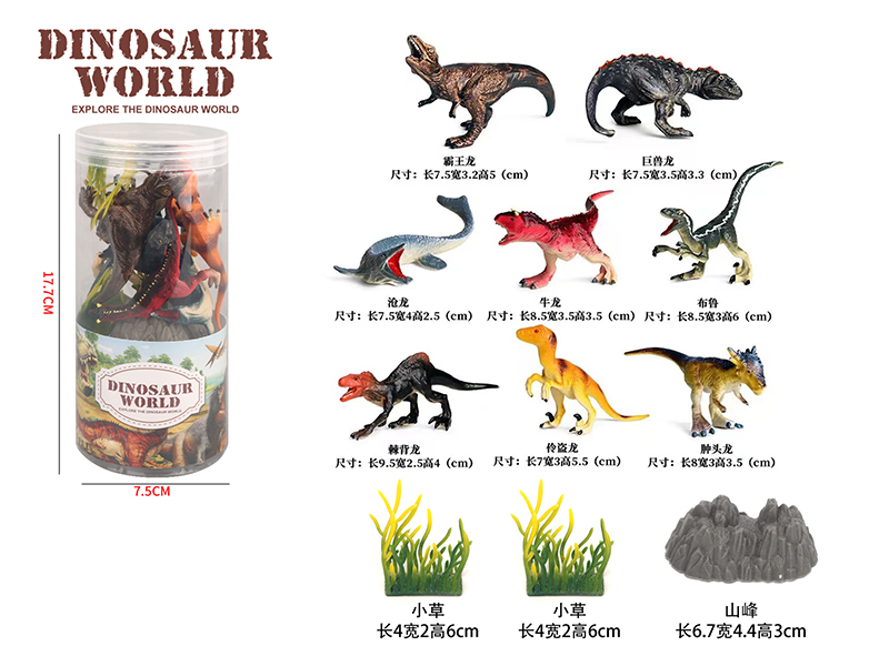 Dinosaur Suit 11Pcs