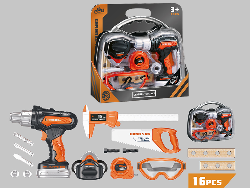 Electric Drill Simulation Tool Set 16pcs