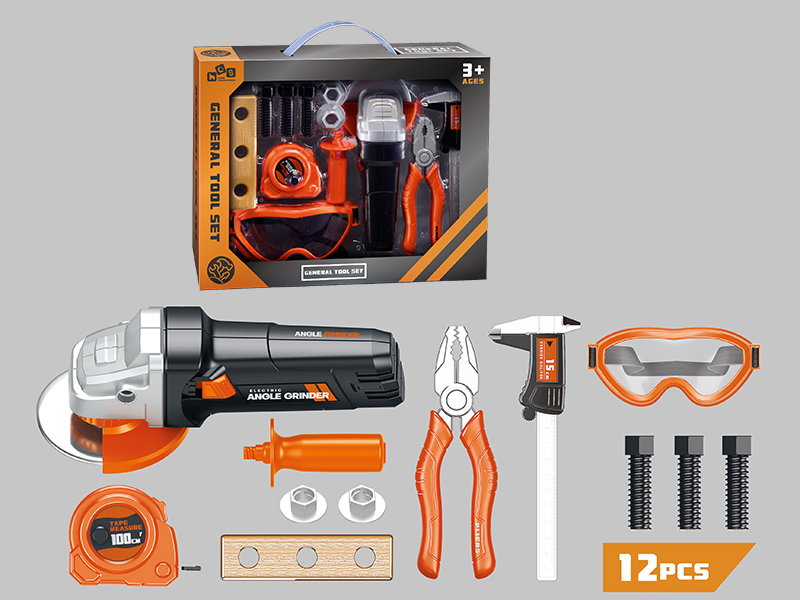 Angle Grinder Simulation Tool Set 12pcs