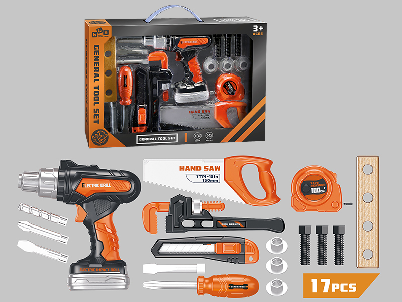 Electric Drill Simulation Tool Set 17pcs