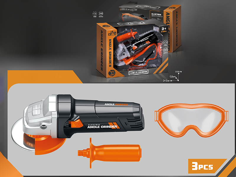 Angle Grinder Simulation Tool Set 3pcs