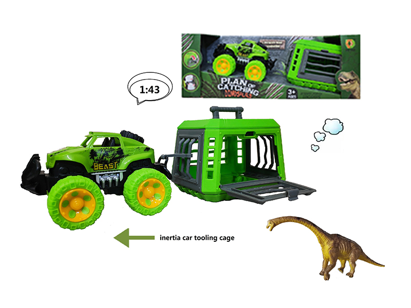 Friction Car With Thunder Dragon