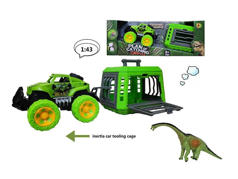 Friction Car With Thunder Dragon