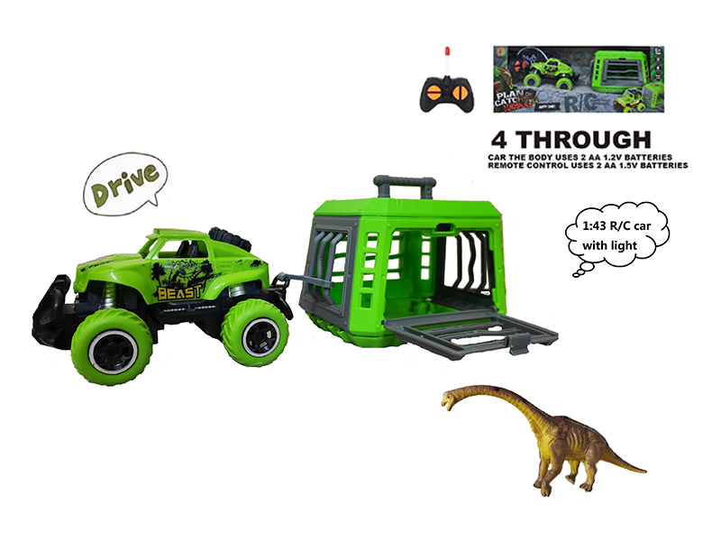 1:43 R/C Car With Thunder Dragon