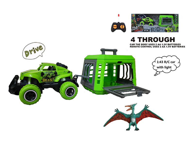 1:43 R/C Car With Pterosaur