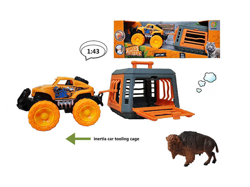 Friction Car With Yak