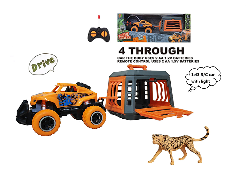 1:43 R/C Car With Leopard