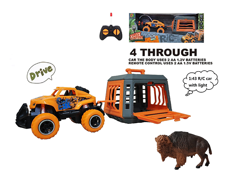 1:43 R/C Car With Yak