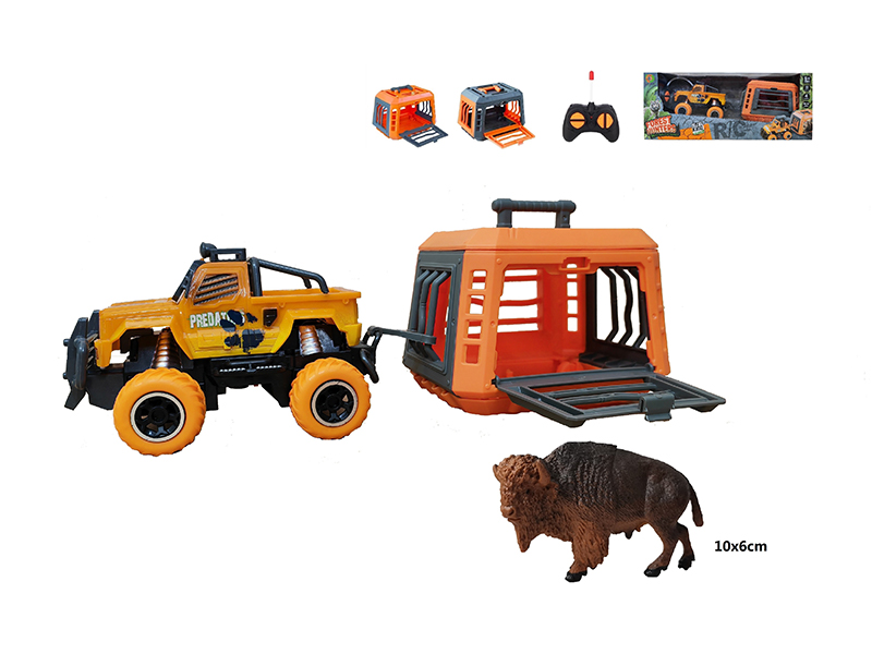 1:43 R/C Car With Cage + Yak