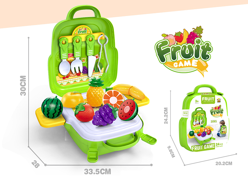 3 In 1 Fruits Backpack