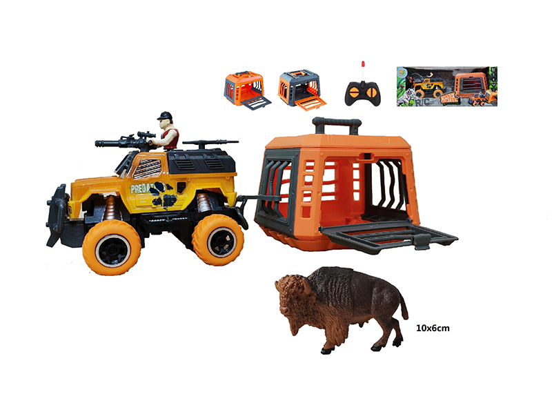 1:43 R/C Car With Cage + Yak