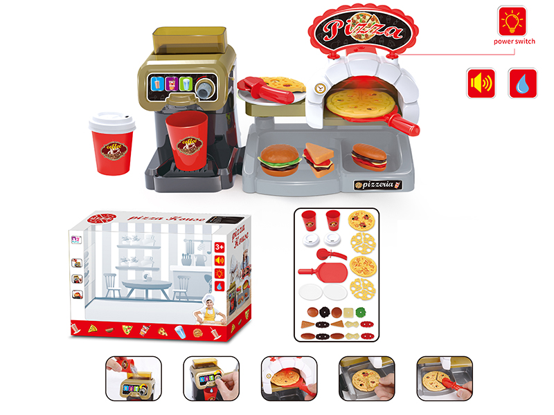 Coffee Machine With Pizza Set