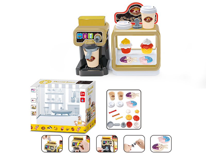 Coffee Machine With Dessert Set