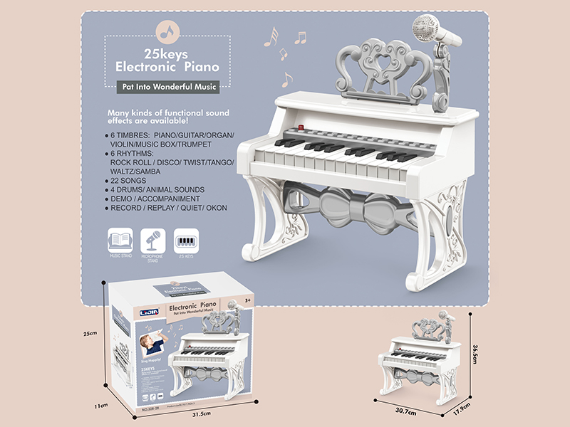 25-Key Electronic Organ