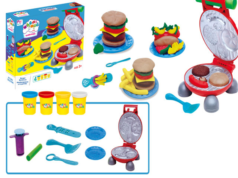 Color Clay Burger Machine
