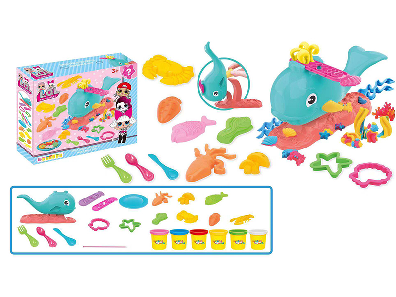 Dolphin Color Clay Machine