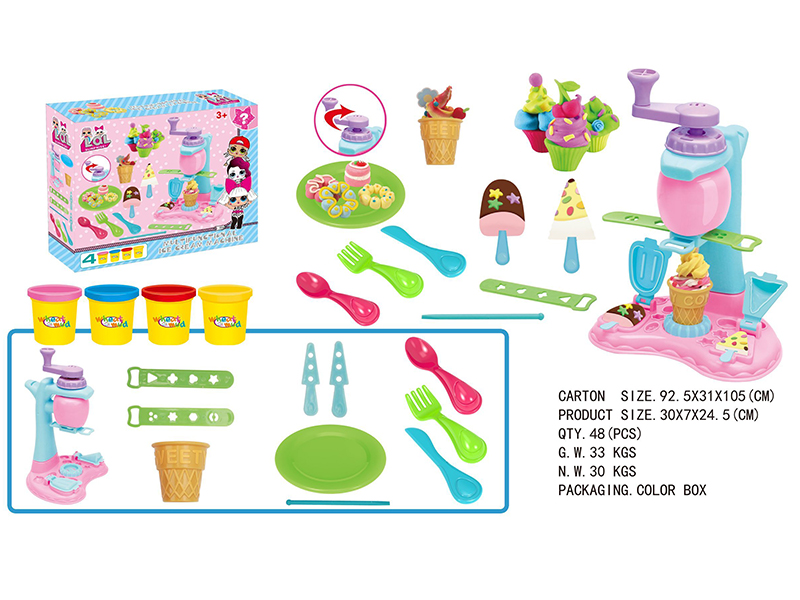 L.O.L. Surprise Play Dough Ice Cream Machine