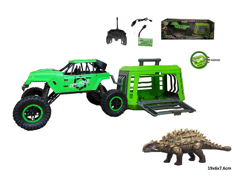 1:12 R/C Jeep+Cage+Saichania