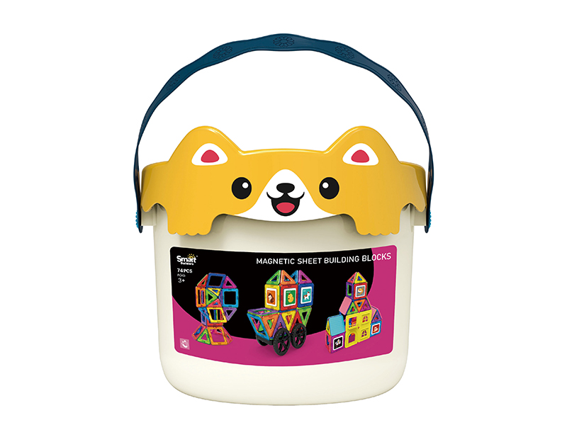 Magnetic Sheet Building Blocks 74PCS