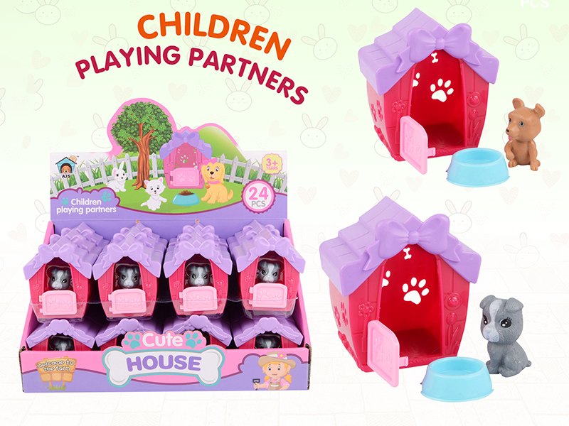 Pet House With Solid Pet(24PCS)