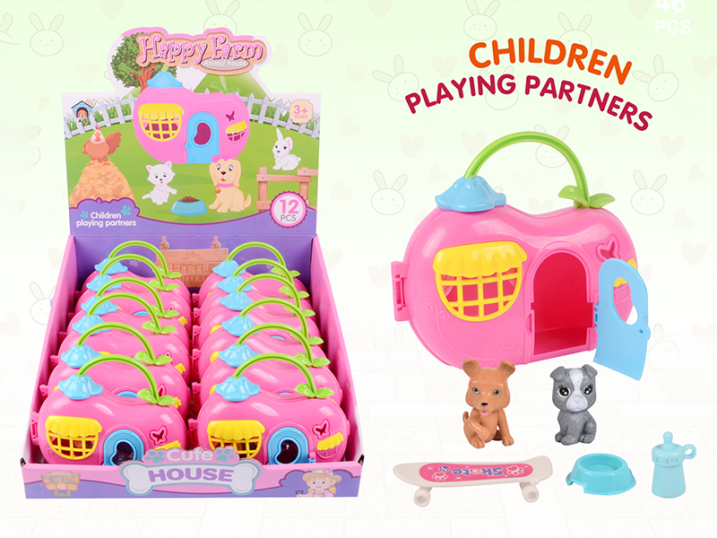 Handbag Pet House With Solid Pet(12PCS)