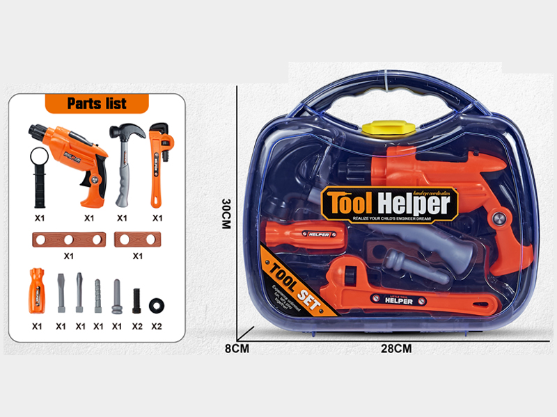 15PCS B/O Tool Set With Light