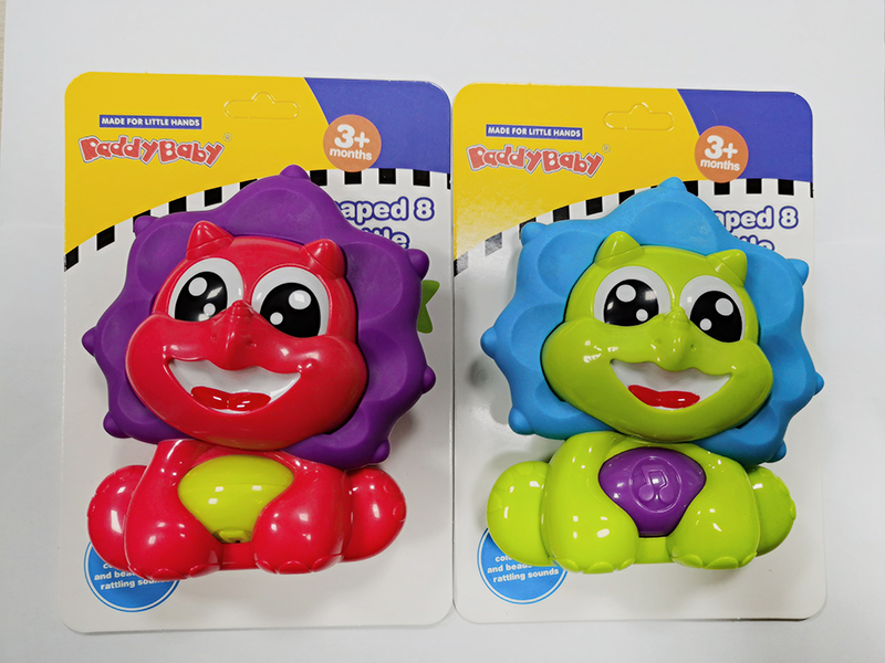 Dinosaur Triceratops Rattle(Light & Music)