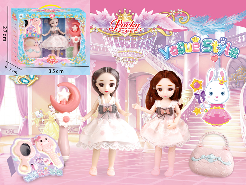 9-Inch Doll With Bag + Magic Wand