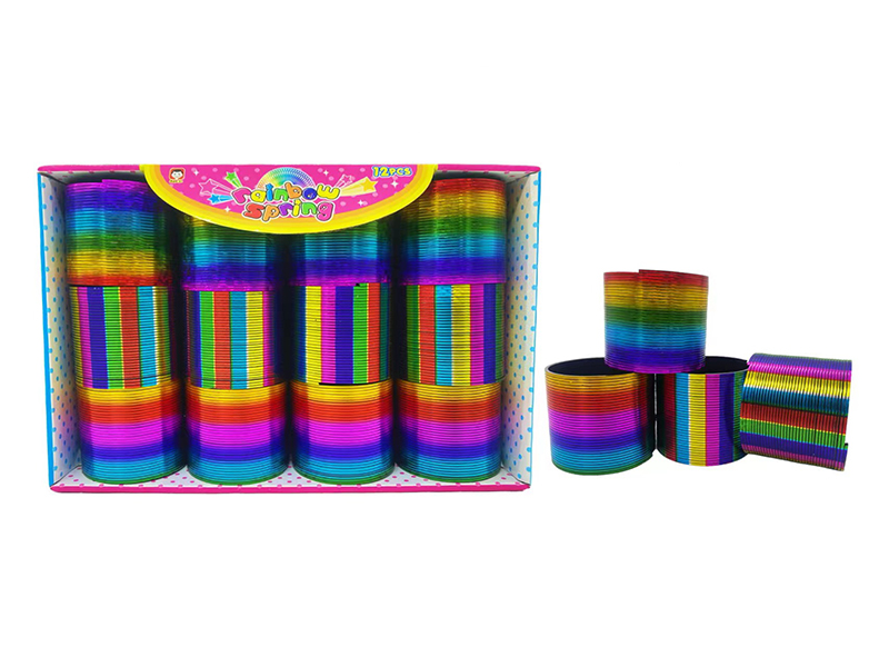 12PCS Laser Rainbow Circle