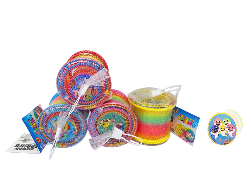 Two-In-One Rainbow Circle Bracelet With Cover