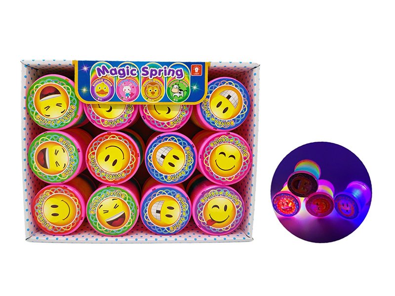 12PCS Smiley Face Cover Rainbow Circle