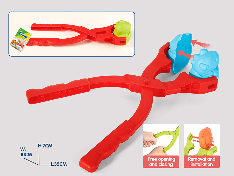 Eggshell Dinosaur Snowball Clip