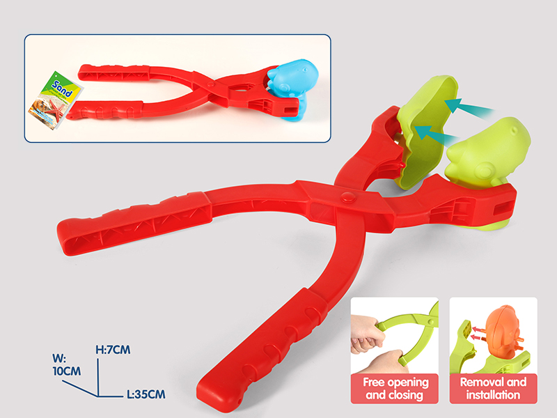 Tyrannosaurus Rex Snowball Clip