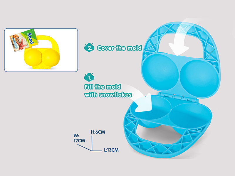 Double Ball Snow Clip