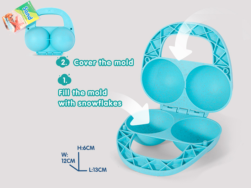 Double Ball Snow Clip