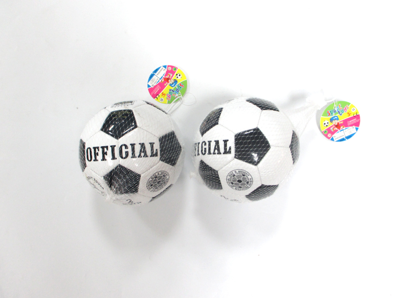 6 Inch Black And White Football Toy