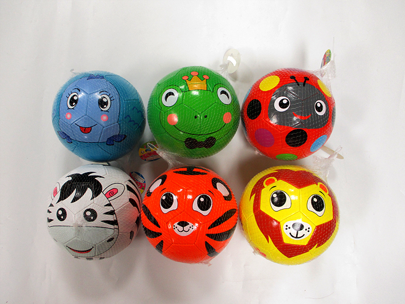 9 Inch Animal Face Football