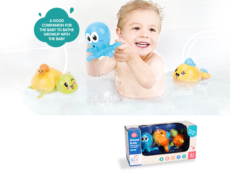 Bath Toys 3pcs