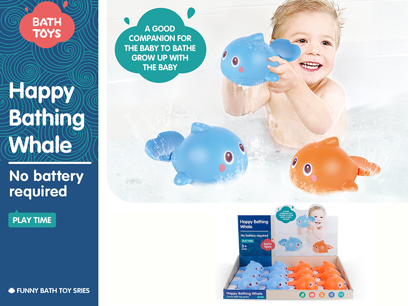 Wind Up Swimming Whale 12PCS